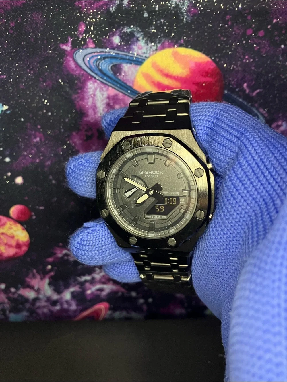 Custom G Shock Black Ap style Colorway
